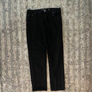 Solid Black Jean Pants Mens sz 36 x 32
